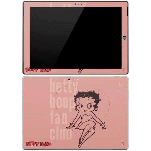 Betty Boop Fan Club Surface Pro 3 Skin